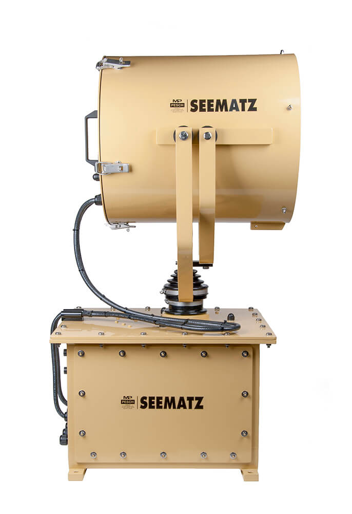 Seematz Xenon searchlight side