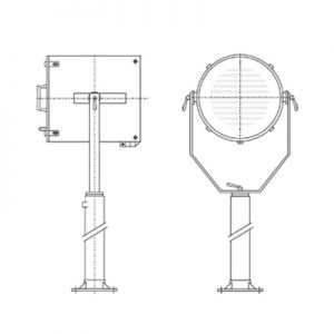 DH type searchlight